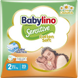 Pannolini per bambini Sensitive taglia 4, Maxi (8-13 kg), 20 pezzi