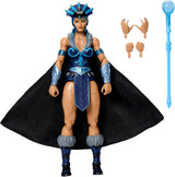 Figura d'azione di Masters of the Universe Masterverse ca. 18 cm di altezza, New Eternia Evil-Lyn, MOTU Toy Villainess, Sorceress, 30 punti di movimento, bacchetta con sfera di cristallo, action figure JBP77 Titolo predefinito di Naty Shop