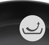 WMF Devil padella 28 cm, padella per induzione, acciaio inox Cromargan, manico in plastica Pentole e Padelle Naty Shop