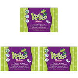 Melon Feuchttücher - Spülbar - Aus 95% Wasser - Parfümfrei - Plastikfrei - Dermatologisch Getestet - Feuchtes Toilettenpapier Aus 100% Pflanzlichem Cellulosematerial - 60 Tücher Naty Shop 60 Stück (3Er Pack) Parfumfrei, Parfümfrei