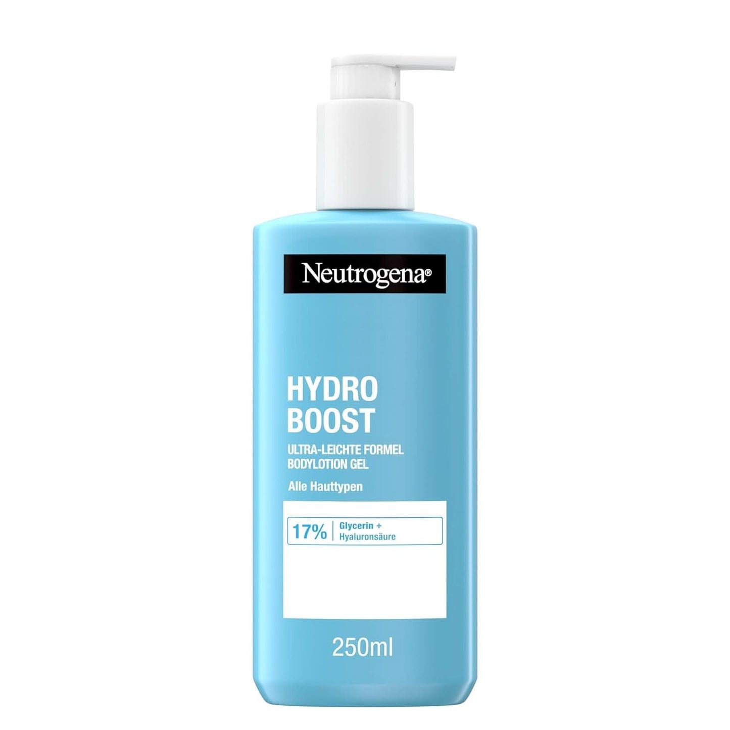 Neutrogena Hydro Boost Formula Ultraleggera Bodylotion Gel per pelli fini, 250 ml Cosmetici e Bellezza Naty Shop