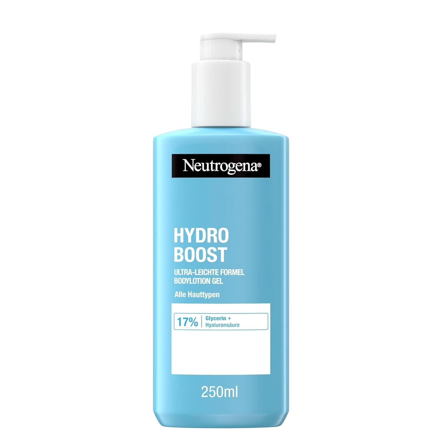 Neutrogena Hydro Boost Formula Ultraleggera Bodylotion Gel per pelli fini, 250 ml Cosmetici e Bellezza Naty Shop
