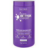 TRATTAMENTO PER CAPELLI BLONDE BONDOX 1kg Maschera termica professionale viola - Olio d'oliva - ripristina l'elasticità e la flessibilità dei capelli, ammorbidisce, idrata e dona lucentezza Naty Shop Hair Mask Titolo predefinito