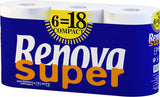 Carta igienica RENOVA SUPER COMPACT 6 rotoli