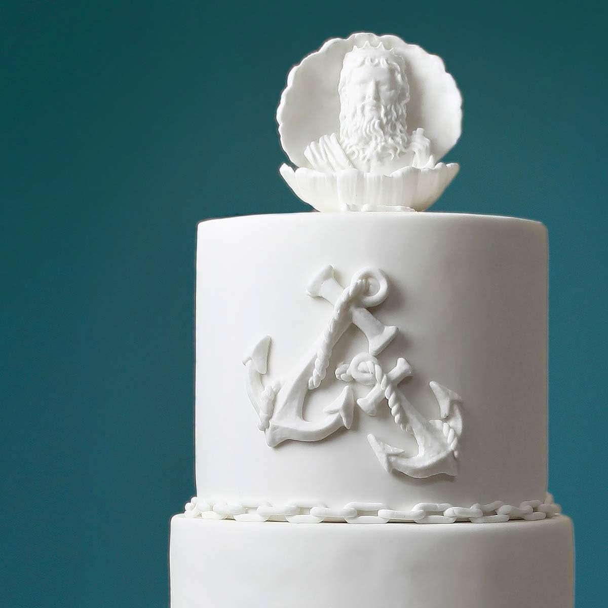 Katy Sue, stampo in silicone per decorazioni marine - capesante da cucina di Naty Shop