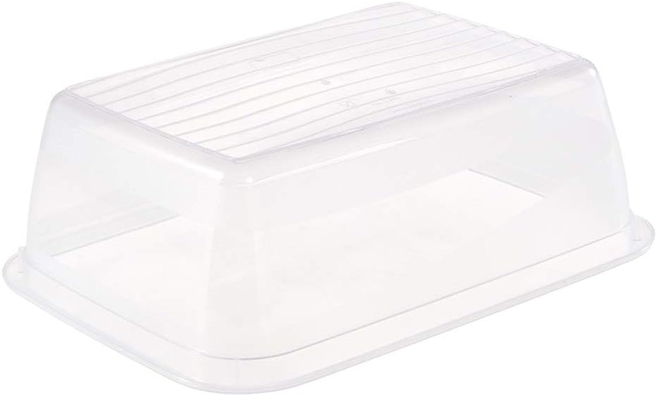 Kekeeper set 3 barattoli per alimenti, 3 x 1,25 l, 20,5 x 15,5 x 6,5 cm, Fredo Fresh, blu trasparente Scatole per alimenti Naty Shop