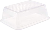 Kekeeper set 3 barattoli per alimenti, 3 x 1,25 l, 20,5 x 15,5 x 6,5 cm, Fredo Fresh, blu trasparente Scatole per alimenti Naty Shop