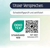 Julius Zöllner Cuscino da allattamento biologico 190 cm, imbottitura 42 litri Microsfere Eps, made in Germany Accessori Alimentazione e Allattamento Bebe Naty Shop