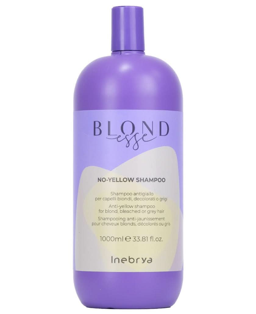 Inebrya BLONDesse No-Yellow Shampoo, 1000 ml Doccia e bagno Naty Shop