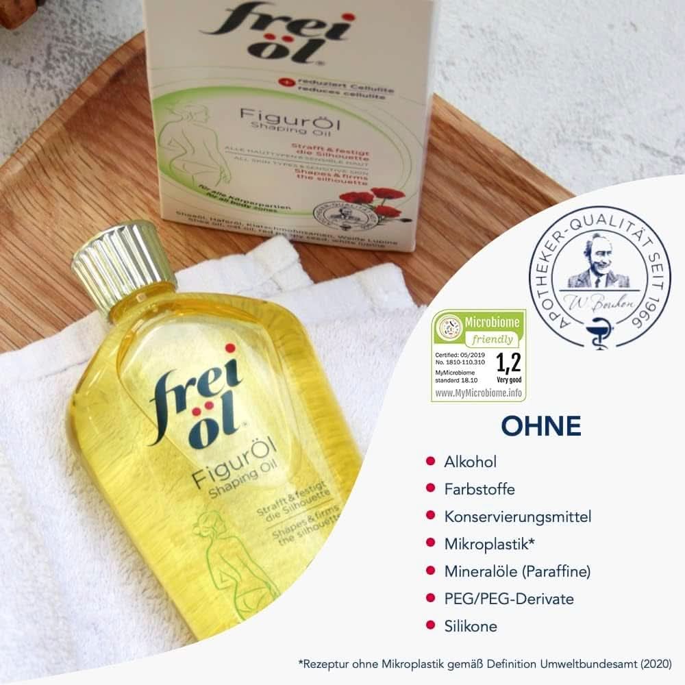 Frei Öl Olio corpo con effetto anticellulite, 125 ml Doccia e bagno Naty Shop