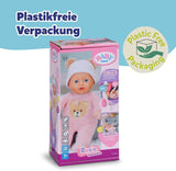 Baby Born Rosie bambola morbida 30 cm con 6 suoni e biberon, rosa