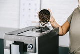 Melitta CI Touch - Macchina per caffè espresso completamente automatica con sistema per il latte, macchina per caffè espresso con macinacaffè integrato e cappuccinatore, ad es. per espresso o cappuccino, argento