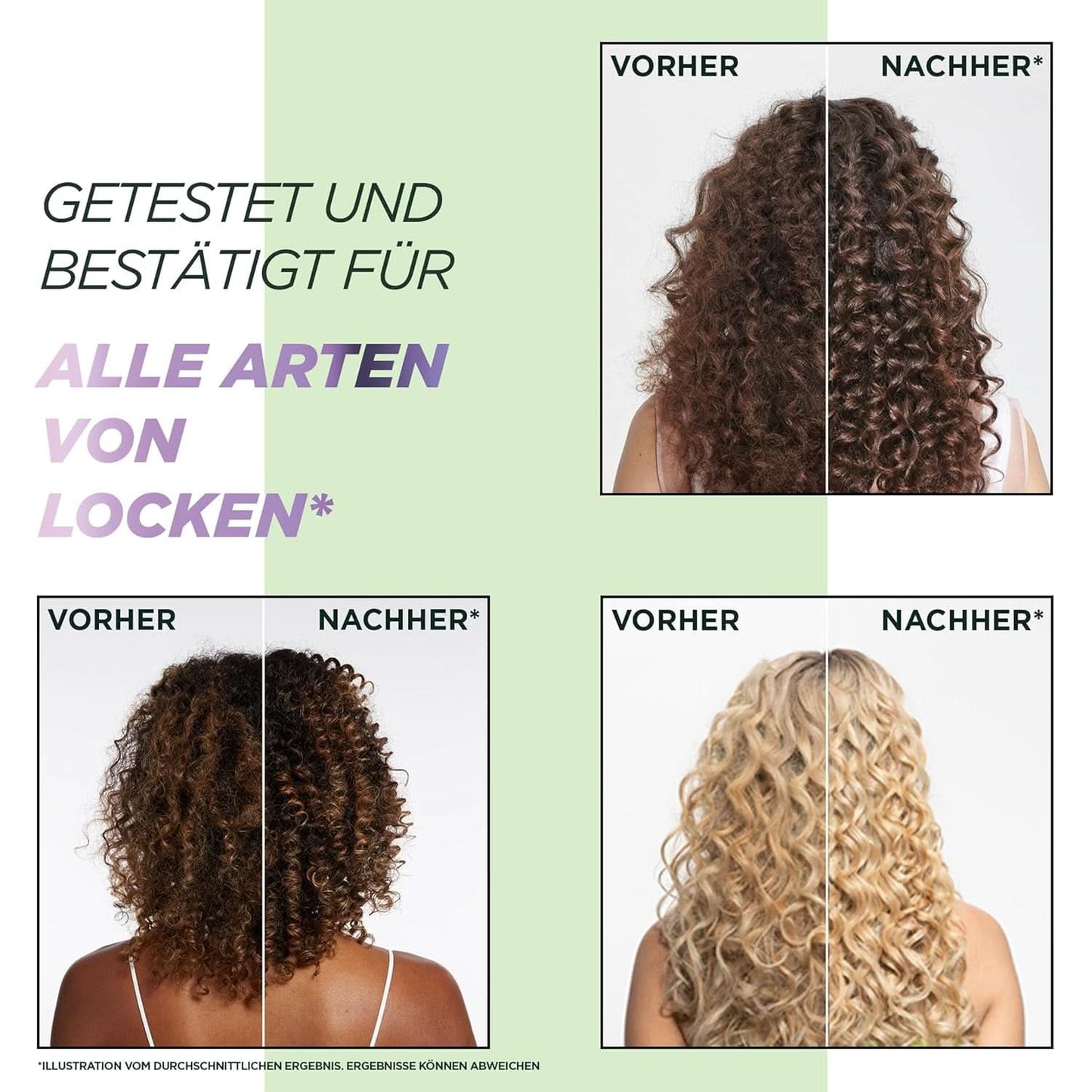 Garnier pre-shampoo idratante per tutti i tipi di ricci, 200 ml Doccia e Bagno Naty Shop