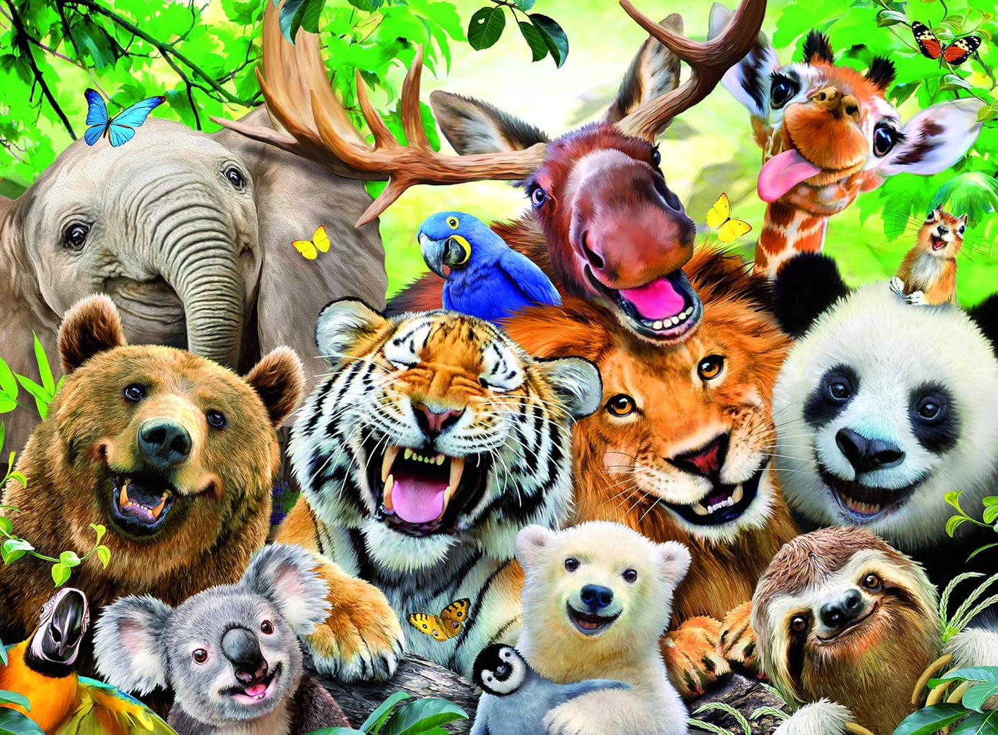 Ravensburger Puzzle per bambini - 13354 Per favore sorridi! - Puzzle da 300 pezzi per bambini a partire dai 9 anni Puzzle Naty Shop