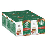 STARBUCKS Nocciola Macchiato di Nescafé Dolce Gusto, Dunkle Röstung, Kaffeekapseln 6 x 12 (72 Capsule)