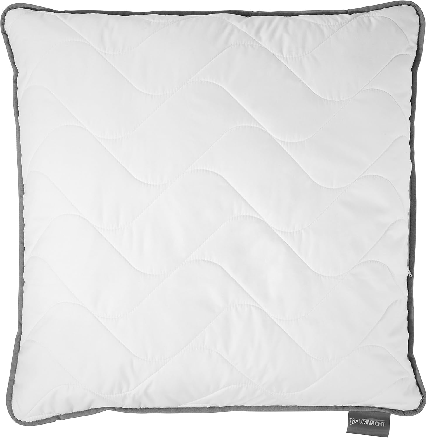 Cuscino Traumnacht Topcool, Con fibre funzionali traspiranti, 80 X 80 Cm, Certificato Oeko-Tex, Prodotto secondo lo standard di qualità tedesco Naty Shop cuscini standard Titolo predefinito