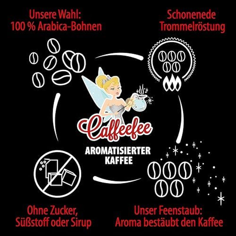 Caffeefee Waffles belgi Bohnen, 250 g, Röstkaffee aromatizzato