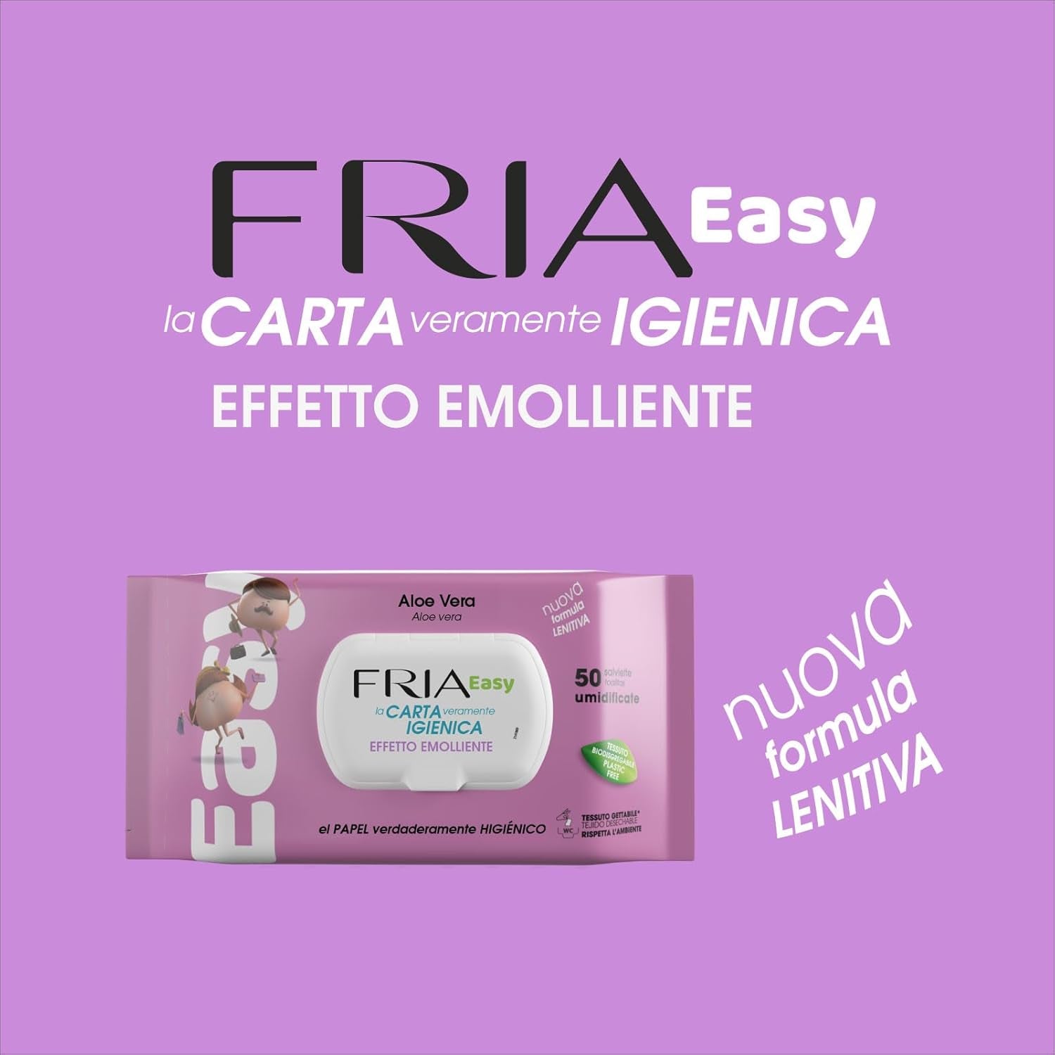 Easy Papel Higiénico Húmedo 2 Fragranze 50