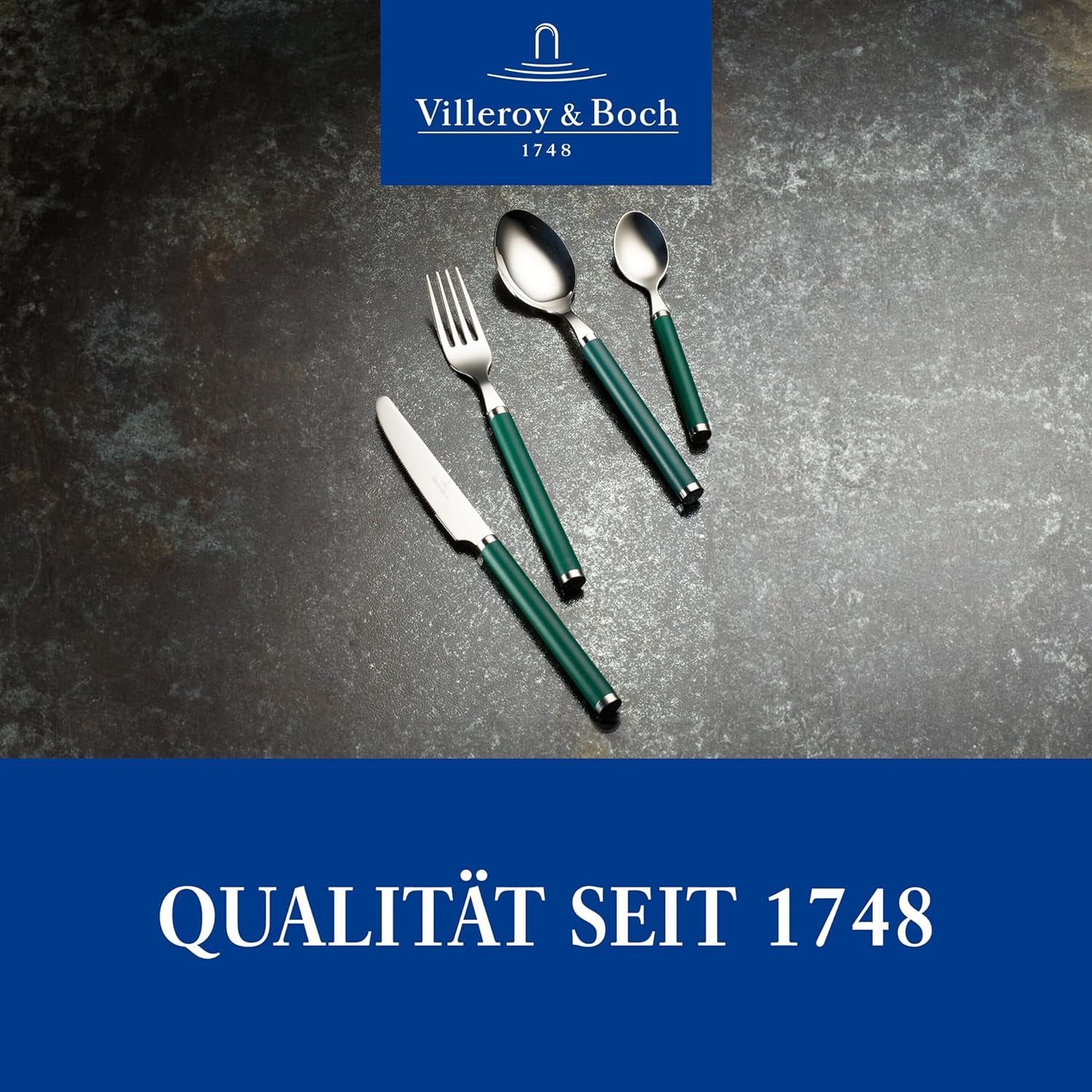 Villeroy & Boch - Set di posate Gioca! Green Garden, Cucina Naty Shop 30 pezzi