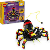 LEGO Creator 3In1 Animali selvatici: Ragno a sorpresa - giocattolo da ricostruire in uno scorpione o in un serpente - set da costruzione con 3 modelli - regalo per ragazzi e ragazze a partire da 7 anni 31159 Set da costruzione Besuche den LEGO-Store Titolo predefinito