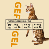 PrimaCat - Cibo umido classico per gatti, gusto uccellino in salsa, 28 x 85 g
