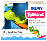 TOMY Gioco acquatico per bambini "Plantschi la tartaruga che canta" multicolore, giocattolo di alta qualità per bambini con musica, combina giocattolo da bagno e giocattolo musicale, a partire da 12 mesi! Giocattolo da bagno per giochi acquatici Jucarii Bebe Naty Shop