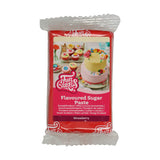 Fondente Funcakes Al Gusto Meringa: facile da usare, liscio, flessibile, morbido e malleabile, perfetto per decorare torte, kosher e senza glutine. 1 chilogrammo