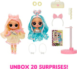 LOL. Surprise Tweens Surprise Swap Series - Braids-2-Waves Winnie - Modepuppe mit more als 20 Überraschungen inclusive Styling-Kopf und fantastici Mode and Accessories - für Kinder ab 4 Jahren