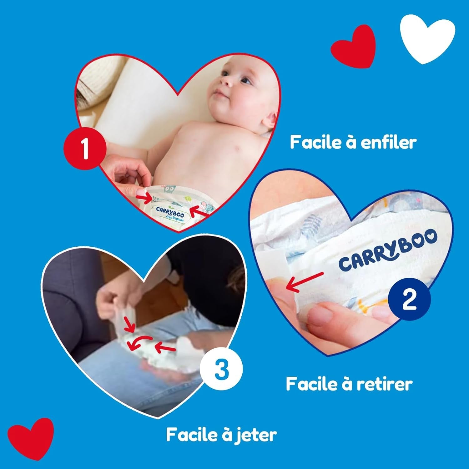 - Pannolini taglia 5 (12-25 kg) - sani e altamente assorbenti - Protezione dalle perdite per 12 ore - Nessuna sostanza indesiderata - Prodotto in Francia - Prezzo accessibile - 120 pannolini usa e getta