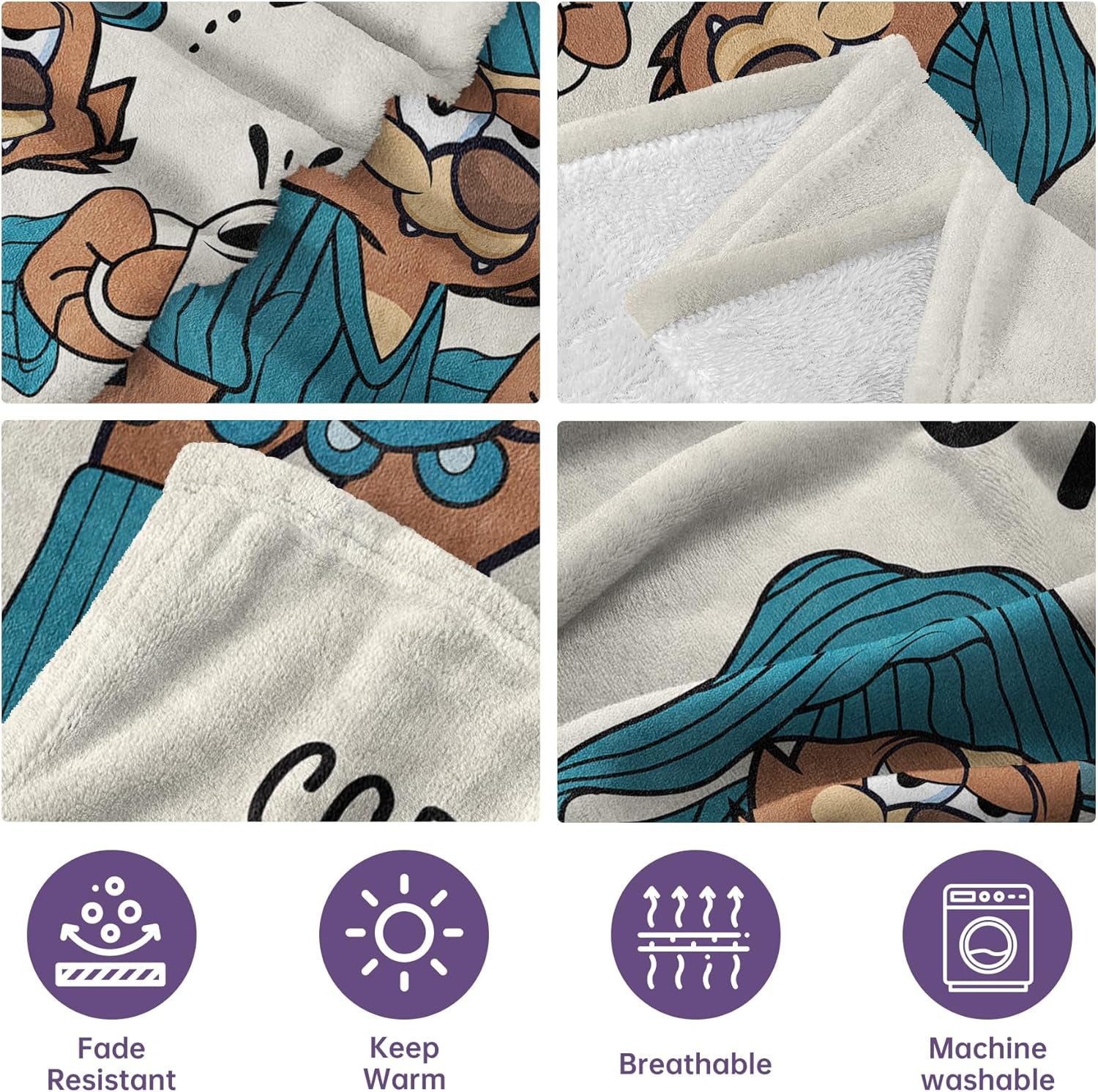 Regalo per il nonno Masuecoin, regalo di compleanno per il nonno, idee regalo per il nonno, coperte di flanella da 50 × 60 pollici, regalo per il nonno, regalo per il nonno di Natale. Letti e Coperte museecoin