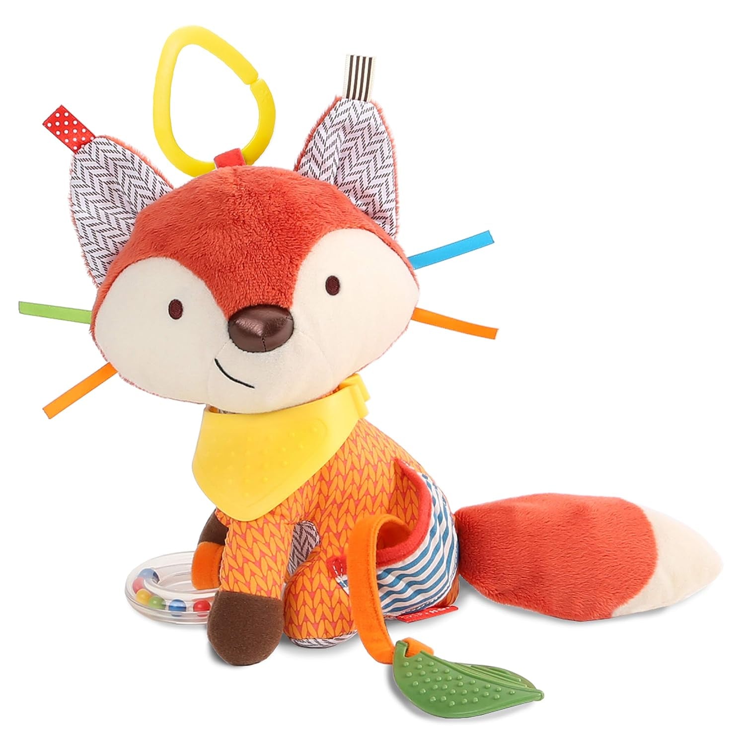 Skip Hop Bandana Buddies Activity Toy, Peluche per neonati e bambini, Multicolore, Elefante Baby Toys Naty Shop Fox