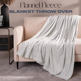 Copriletto in pile ultra morbido Brentford, grigio argento, matrimoniale grande - Letti e coperte 150 x 200 cm Beuche den Brentfords-Store