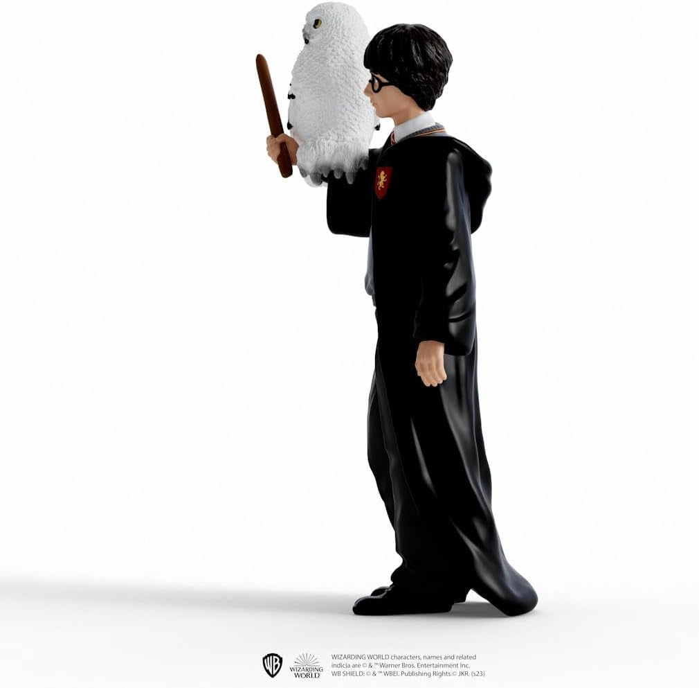 Schleich 42633 Harry Potter & Edvige, Dai 6 anni, HARRY POTTER - Figurina, 4 X 2,5 X 10 cm, Multicolore/Oceano Maree Action figures Naty Shop