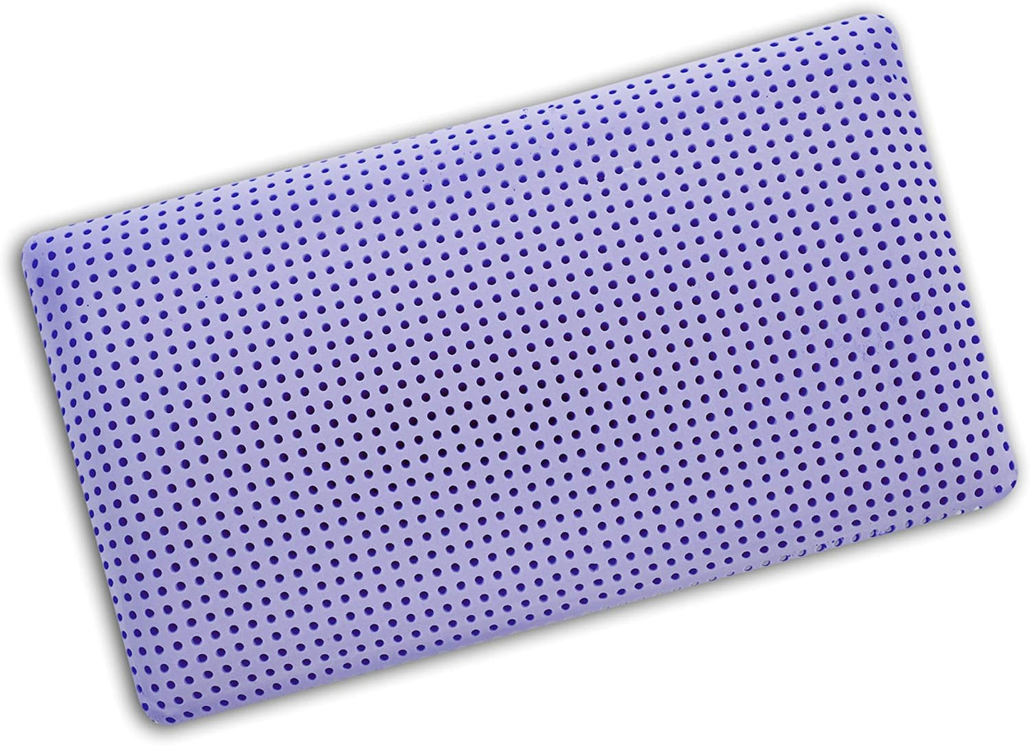 V.I.P. Very Important Pillow Cuscino soap, riccioli, memory foam, con trattamento lavanda, 42 X 72 X 11, Made in Italy, bianco, C.854492 Cuscini standard Naty Shop
