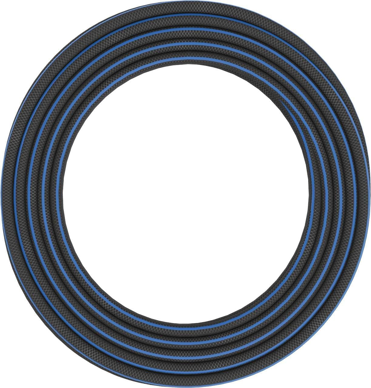 Fiskars S Tubo da giardino, Serie X, Tubo dell'acqua per irrigazione manuale, 13 mm (1/2"), Lunghezza: 15 m, Collegamento universale, Protezione UV, Protezione antigelo, Resistente alla torsione, Blu, 1076044