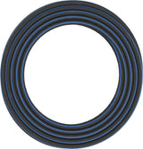 Fiskars S Tubo da giardino, Serie X, Tubo dell'acqua per irrigazione manuale, 13 mm (1/2"), Lunghezza: 15 m, Collegamento universale, Protezione UV, Protezione antigelo, Resistente alla torsione, Blu, 1076044