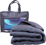 Coperta ponderata Polar Night per adulti 150 X 200 Cm, 9 Kg - Coperta ponderata per un sonno profondo, coperta pesante, coperta terapeutica in microfibra al 100%, coperta rilassante Trapunta standard Oeko-Tex® 100 Letti e coperte Polar Night 155 X 220 Cm 13,0 chilogrammi