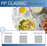 LocknLock PP Classic barattoli per la conservazione degli alimenti set 5 pezzi | 180 ml, 350 ml, 600 ml, 870 ml, 3,6 l | 100% a tenuta d'aria e acqua | senza BPA | organizer per congelatore e frigorifero | contenitori per alimenti Naty Shop lavabili in lavastoviglie e adatti al microonde
