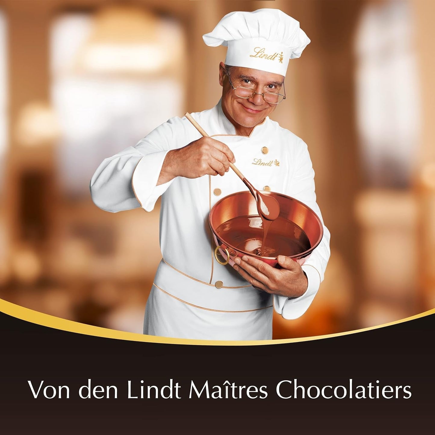 Palline di cioccolato Lindor 70% cacao extra fondente | Busta da 137 g | ca. 10 palline di finissimo cioccolato fondente con ripieno scioglievole in bocca | Regalo di cioccolato | Regalo di cioccolato