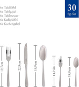 Vivo di Villeroy & Boch - Servizio posate Voice Basic 30 pezzi per 6 persone Naty Shop