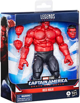 Marvel Legends Series Red Hulk Action Figure (Scala: 15 Cm) Per Capitan America: Brave New World Action figures Naty Shop