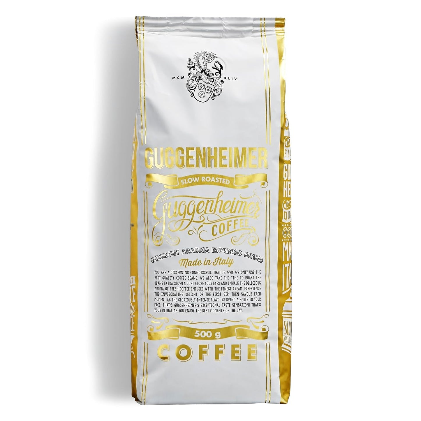 | Campione caffè in grani 1 kg | Supreme 500g e Gourmet Arabica 500g | Bassa acidità | Crema pregiata | Il miglior espresso per macchine completamente automatiche | Set degustazione caffè