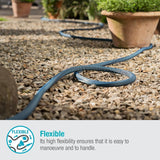 Set Gardena Liano Xtreme 3/4 pollici, 20 m: tubo da giardino in tessuto estremamente robusto con tubo interno in PVC leggero e resistente alle intemperie (18480-20)