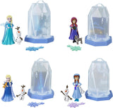 Mattel Disney Frozen Ice Reveal, piccola bambola con soffice gel di ghiaccio e 6 sorprese, include il personaggio di un amico e accessori (le bambole possono variare) HRN77