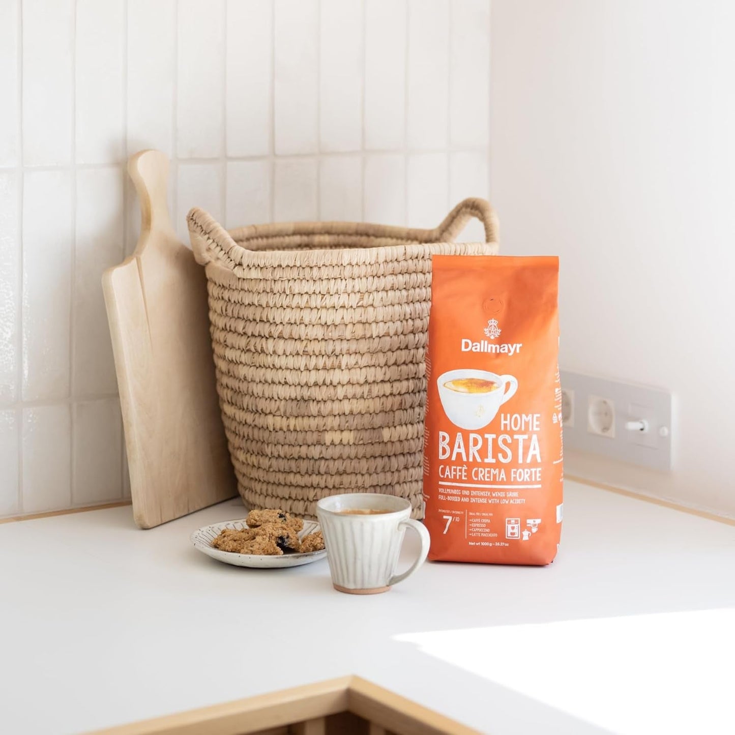 A casa Barista Caffé Crema Forte 1000g di fagioli interi