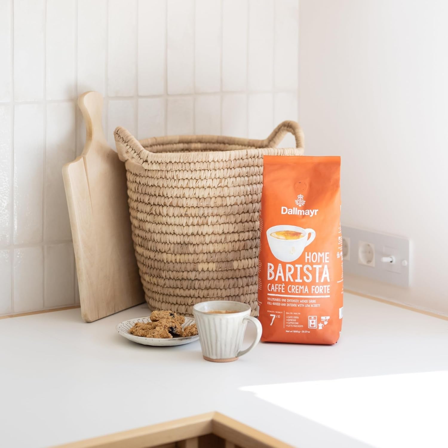 A casa Barista Caffé Crema Forte 1000g di fagioli interi