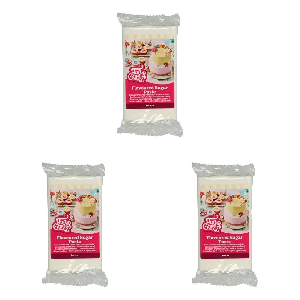 Fondente Funcakes Al Gusto Meringa: facile da usare, liscio, flessibile, morbido e malleabile, perfetto per decorare torte, kosher e senza glutine. 1 chilogrammo