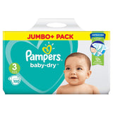 Pannolini Pampers (vecchia versione), taglia 3 (6-10 kg), 100 pezzi,