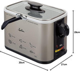 Tamaño FR326E - Friggitrice, 1000 Watt, 1,3 Litri Naty Shop Appliances