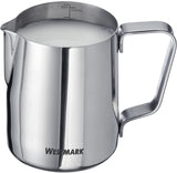 Caraffa per latte Westmark Brasilia da 200 ml - ideale per crema di caffè, latte, miele e altri additivi per caffè e tè, accessorio barista - acciaio inossidabile
